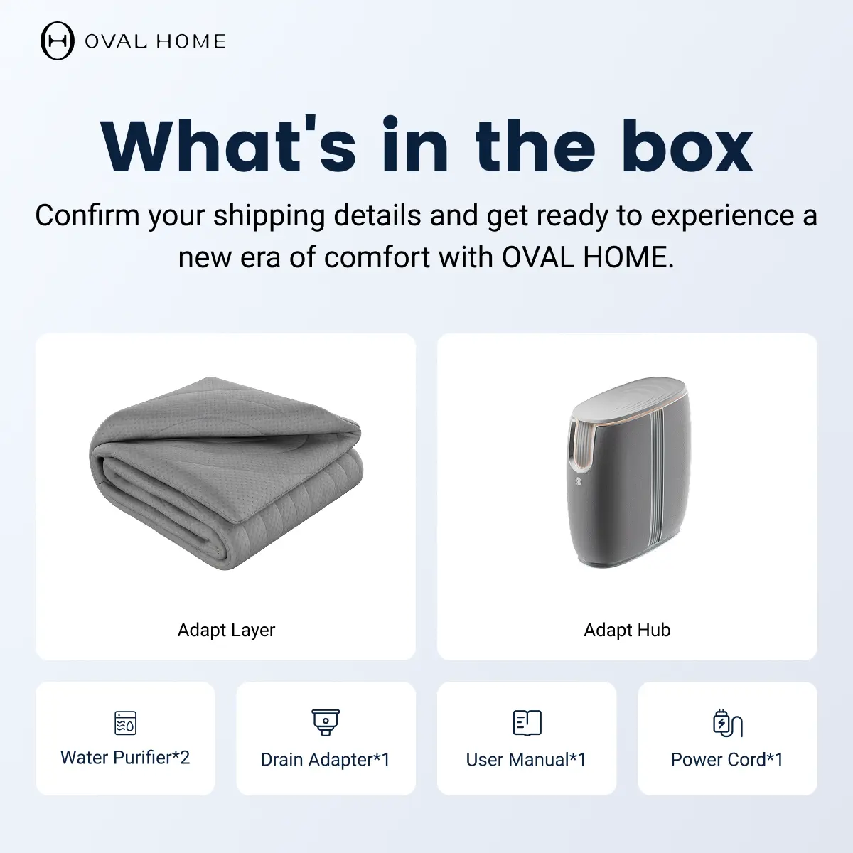 Reserve OVAL HOME Layer+Hub with $50 Deposit